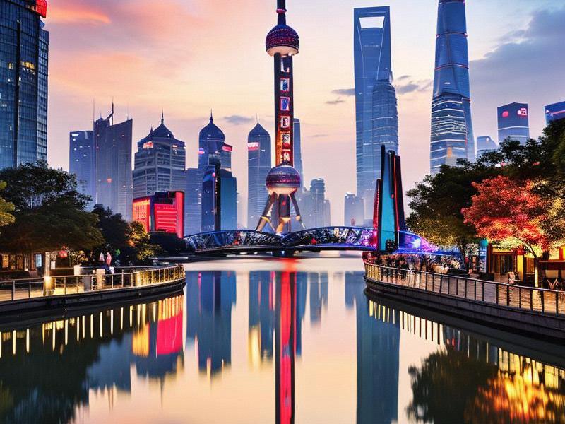 Shanghai Beauty in Spotlight: A Journey Through the City's Glamorous Facade