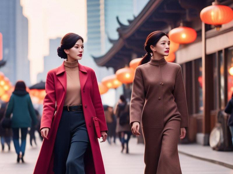 Shanghai's Elegant Ladies: A Glimpse into the Beauty and Sophistication of the City's Women