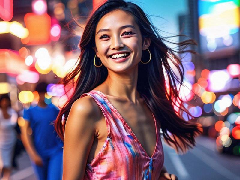 Shanghai's Rising Star: Female Model Shines on the International Runway