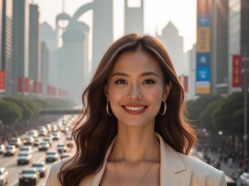 【镜面城市】上海的双重曝光：2025时空切片