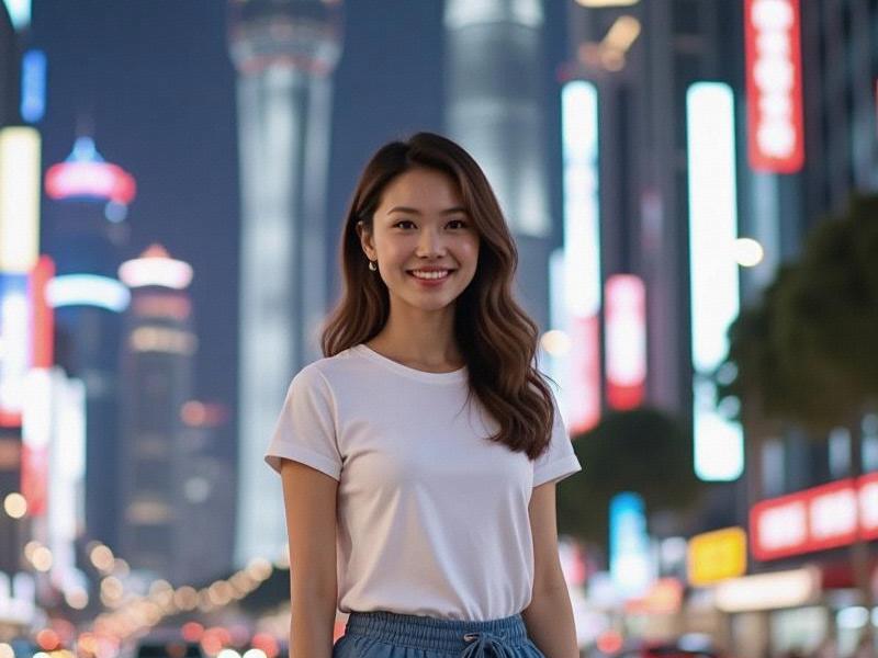 {文章标题}:Shanghai's Modern Beauties: A Fusion of Elegance and Ambition in the City of Dreams