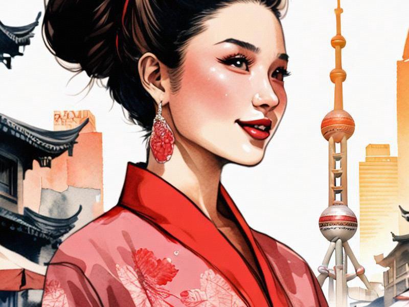 Shanghai's Alluring Beauties: A Glimpse into the City's Glamorous Side