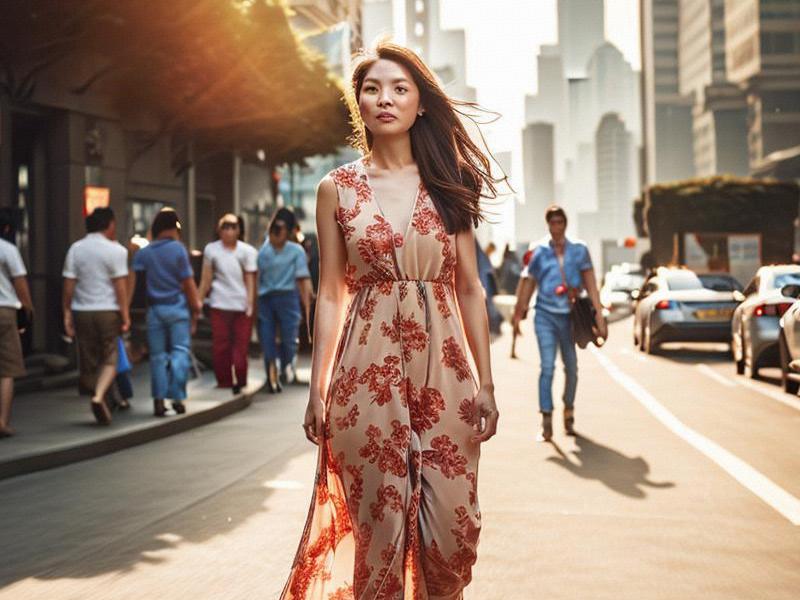 A Stunning Beauty Scene in Shanghai: Ladies Who Impress the City with Elegance and CharmKeywords: Shanghai, beauty scene, elegance, charm, fashion, li