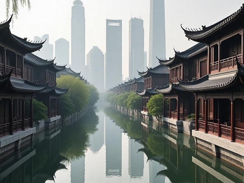 Shanghai's Cybernetic Water Towns: Where Quantum Computing Meets Ancient Canals