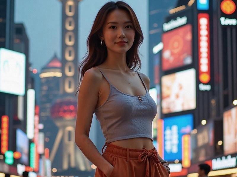 Shanghai’s Digital Muse: Where Dynasty Elegance Meets AI-Curated Glamour