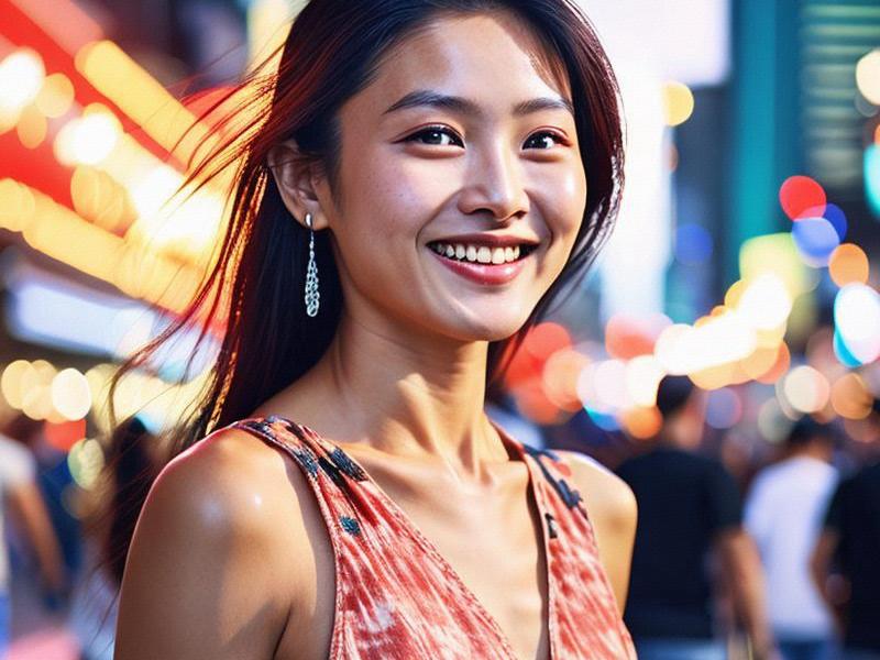 {The Urban Charm of Shanghai Beauties}
