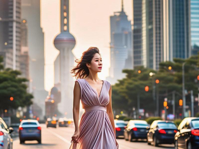 The Beauty of Shanghai: A Glimpse into the City's Elegant Ladies