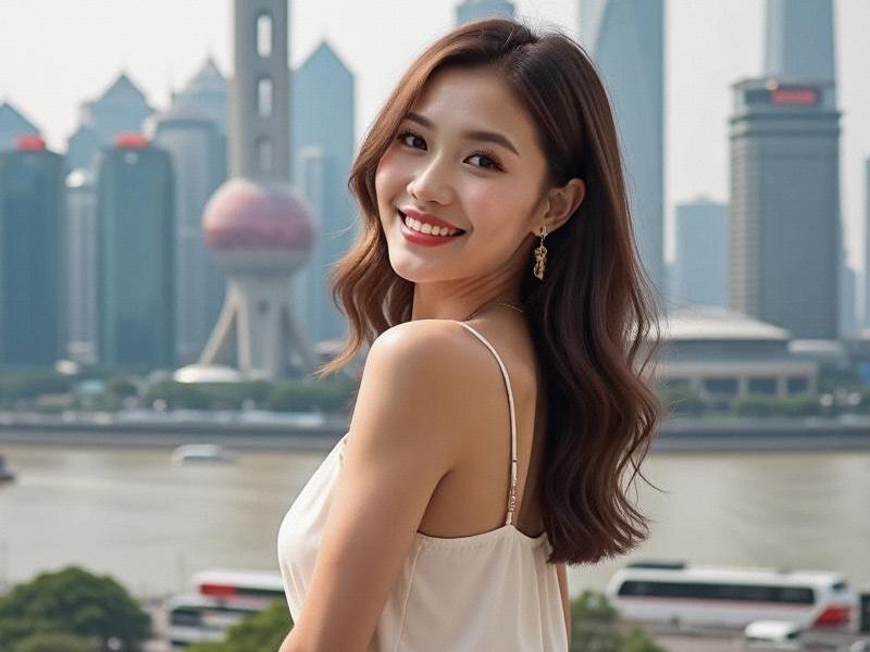Shanghai’s Photonic Grace: Where CRISPR Elegance Meets Quantum Femininity