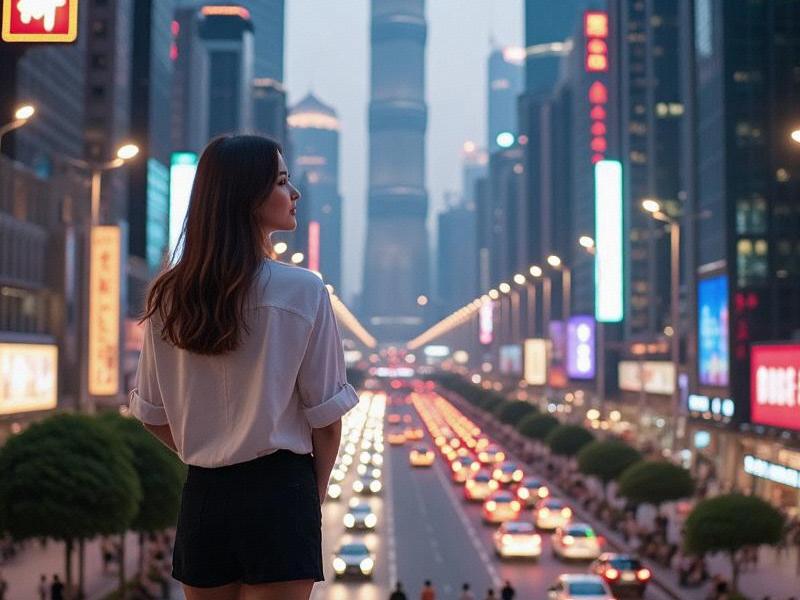 Shanghai’s Digital Elegance: Where AI-Powered Beauty Meets Dynastic Charm