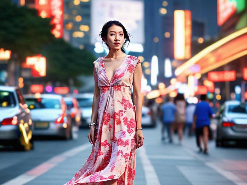 {Stories of Elegance: Beautiful Women in the Heart of Shanghai}