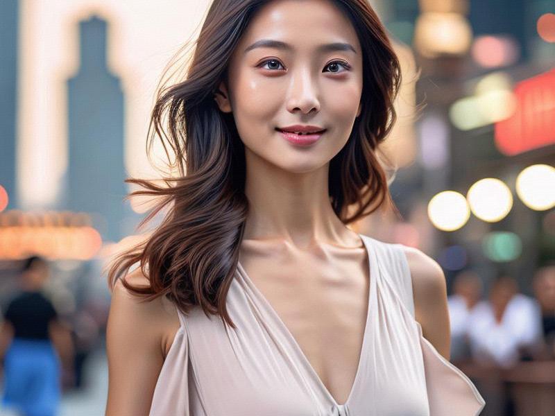 Shanghai's Elegant Ladies: A Scene of Unparalleled Beauty