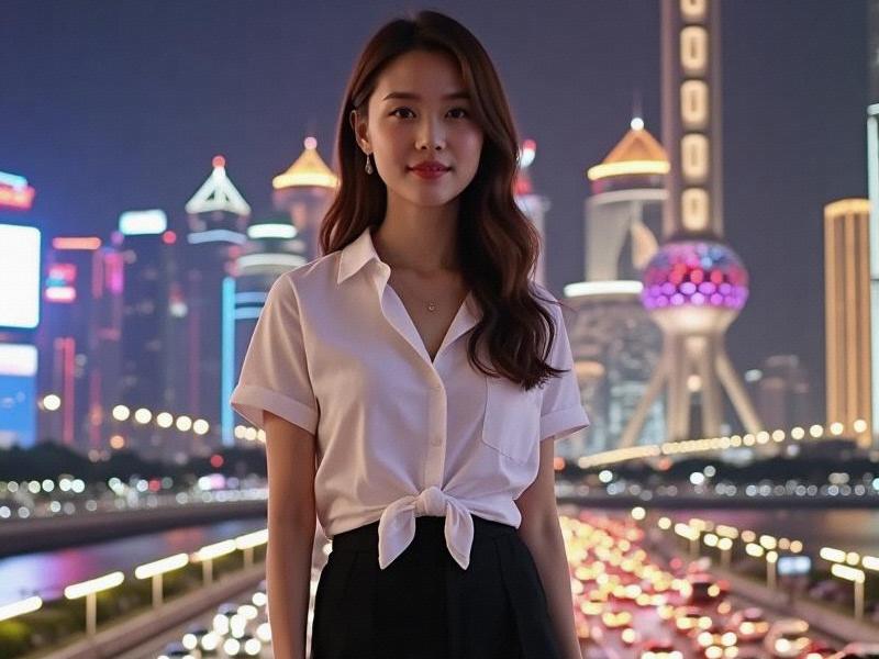 Shanghai’s Digital Elegance: Where AI-Powered Beauty Meets Dynastic Charm