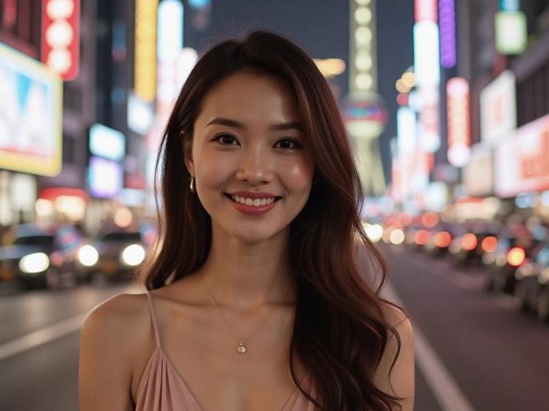 Shanghai's Photonic Elegance: The Convergence of AI Aesthetics and Dynasty Grace