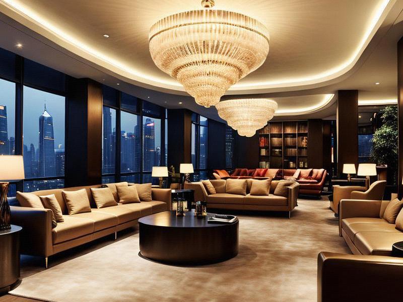 Comfortable Membership Halls: A Reflection of Shanghai's Luxurious Lifestyle