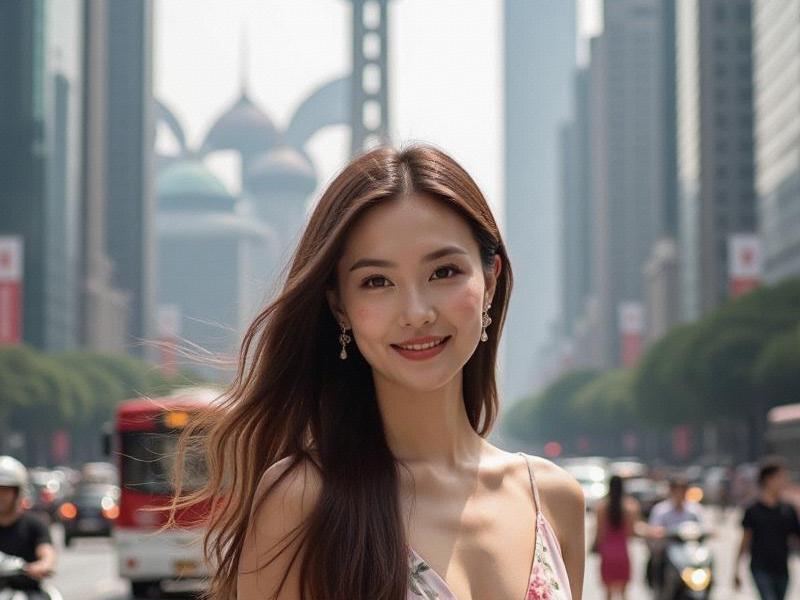 Shanghai 2040: The Harmonious Metropolis Blending Centuries of Heritage with Futuristic Vision
