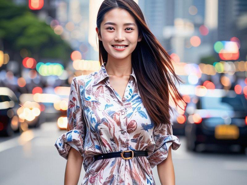 Shanghai Beauty: A Glimpse of Grace and Style in China's Leading City