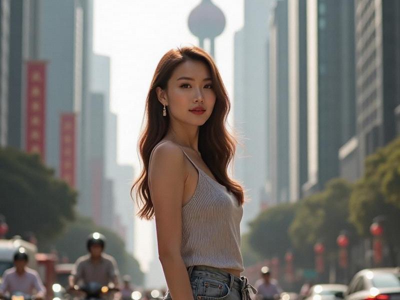 Shanghai's Modern Muse: Redefining Beauty Standards in China's Urban Powerhouse