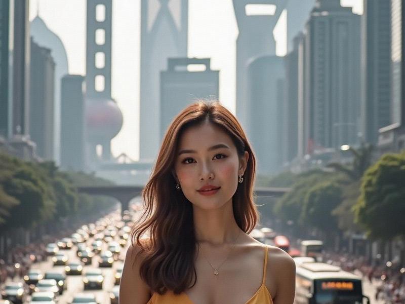 Shanghai’s Digital Muse: Where Ancient Elegance Meets AI-Crafted Glamour