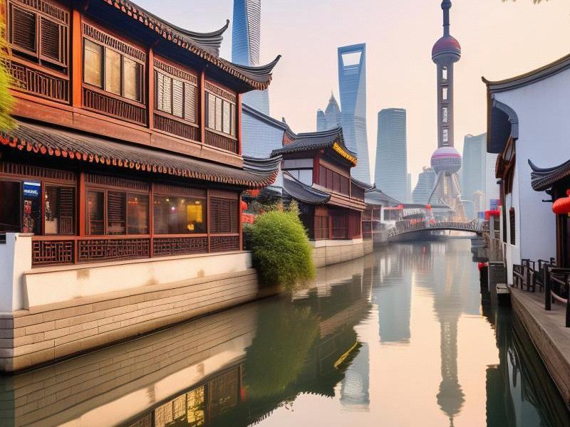 Shanghai Beauty: A Glamorously Intriguing风景线