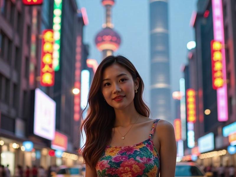 Shanghai's Digital Muse: Where Tradition Meets AI-Crafted Beauty