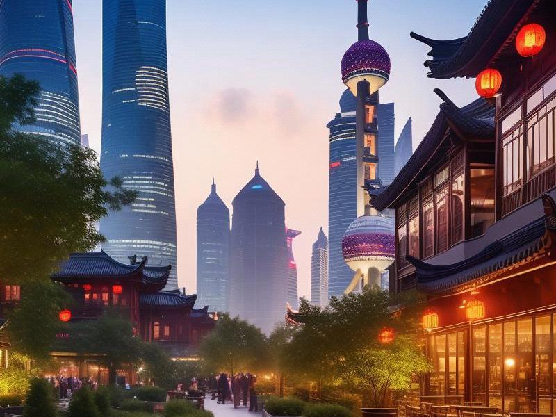 The Enchanting Cityscape of Shanghai and Its Surroundings