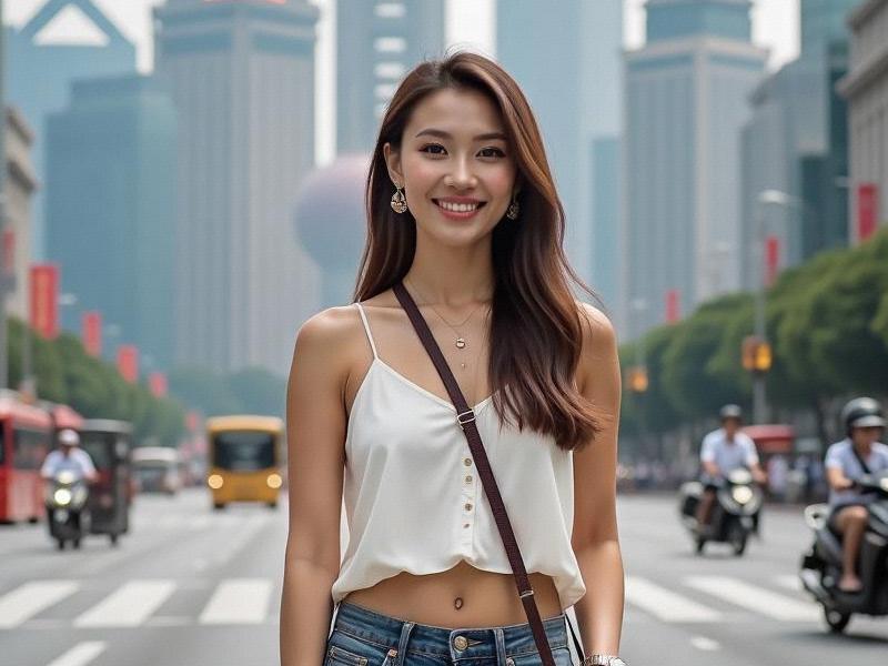 Shanghai's Digital Muse: Where Classical Elegance Meets AI-Enhanced Allure