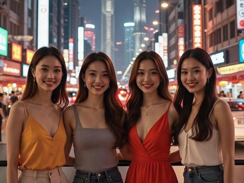 Shanghai's Modern Beauties: A Glimpse into the Stylish Women of China's Metropolis