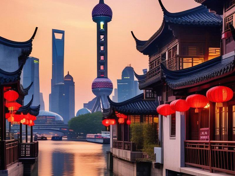 The Enchanting City of Shanghai and Its Surrounding Areas: A Blend of Tradition and Modernity