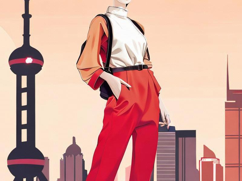 Shanghai Beauties: A Vibrant Scene Filled with Elegance and Charisma