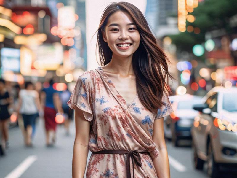 Shanghai's Elegant Ladies: A Glimpse into the Beauty and Sophistication of the City's Women