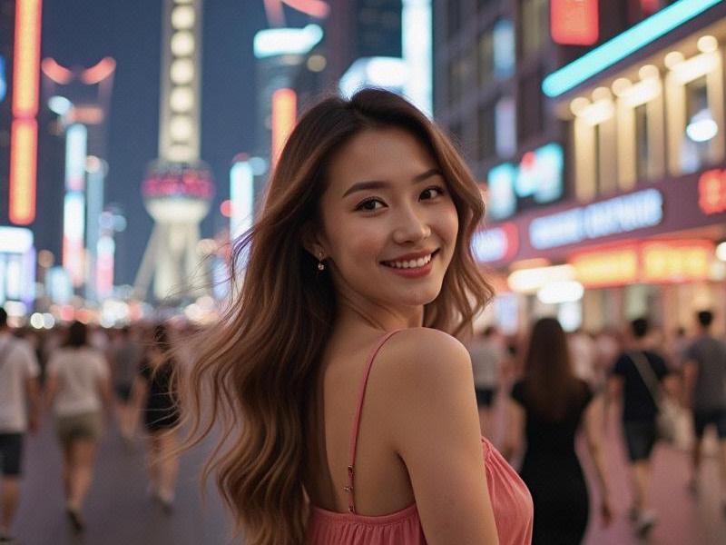 【霓虹与旗袍：上海时尚女性的双面叙事】