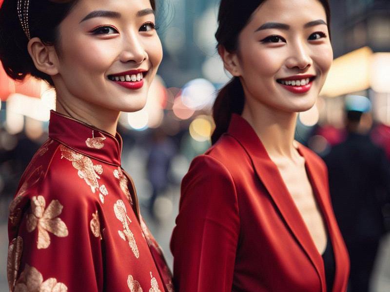 Shanghai's Elegant Ladies: A Blend of Tradition and Modernity