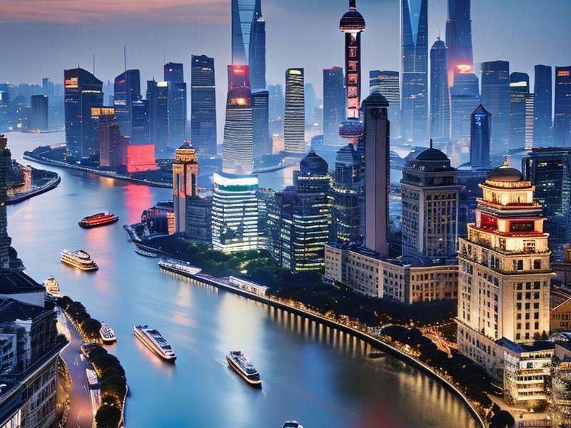 Shanghai's Urban Landscape and Its Surroundings: A Blend of Tradition and Modernity