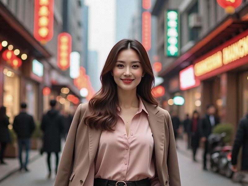 【霓虹与素笺：上海女性的双重奏】
