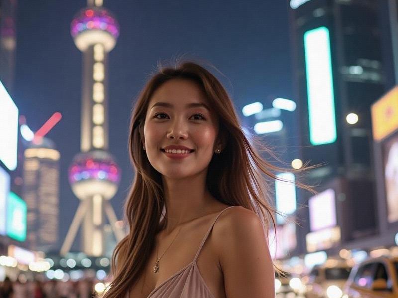 Shanghai’s Photonic Muse: Quantum Aesthetics Redefining 22nd-Century Femininity