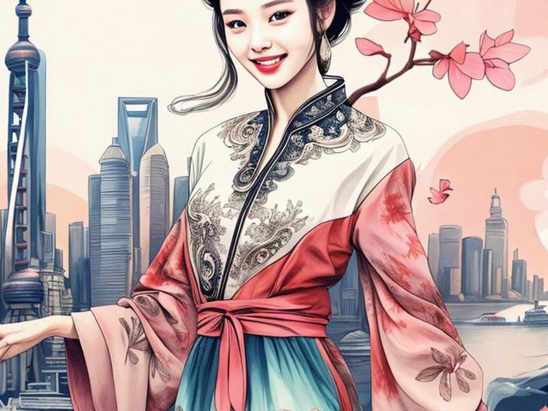 Shanghai Beauty: The Allure of Xishi in the Modern Metropolis