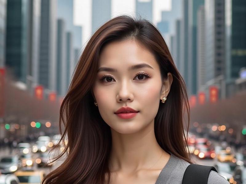 弄堂晨光与陆家嘴星河：上海美女的