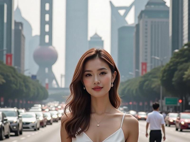 Shanghai’s Digital Muse: Where Classical Beauty Meets AI-Driven Glamour