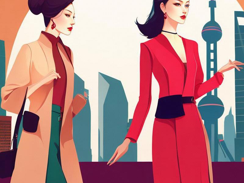 Shanghai's Elegant Ladies: A Glimpse into the Modern Feminine Elegance in the City of Dreams