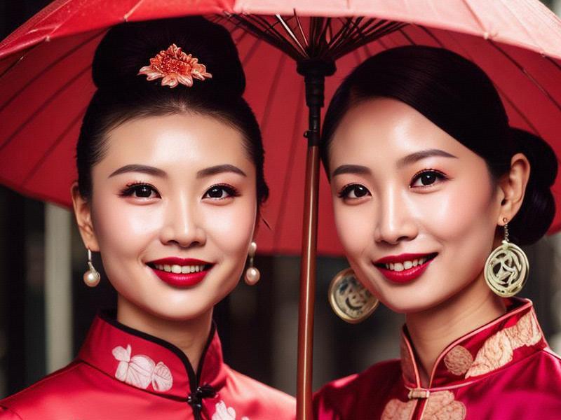 Shanghai's Elegant Ladies: A Glimpse into the Beauty and Sophistication of the City's Women