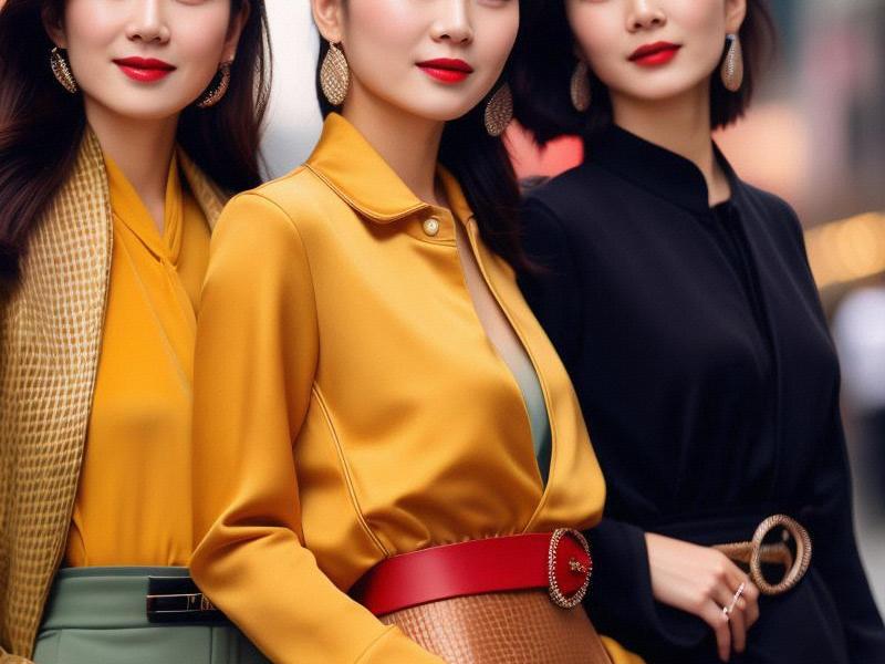 Shanghai's Elegant Ladies: A Glimpse into the Beauty and Sophistication of the City's Women