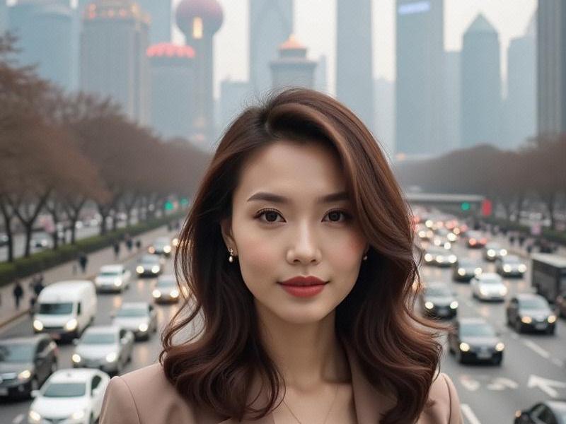 《霓虹与素颜：上海女性的双重奏》