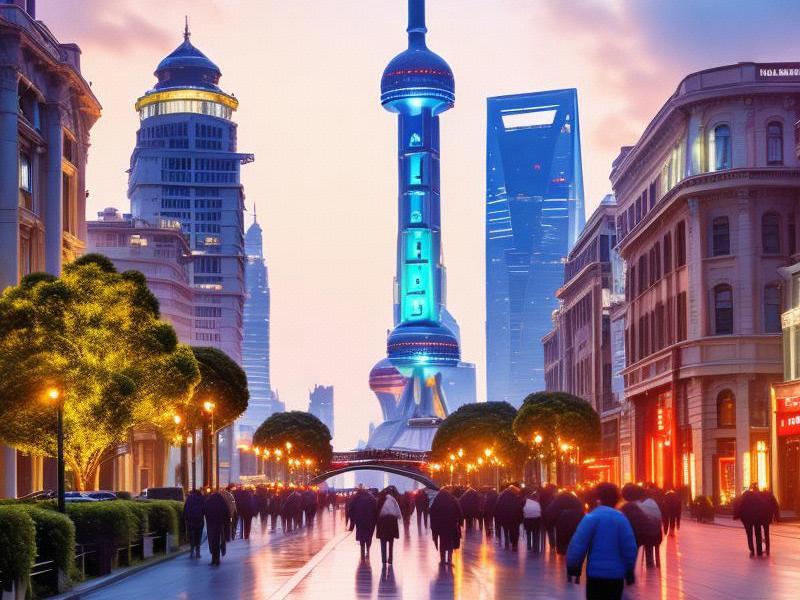 Shanghai Beauty: A Blend of Tradition and Modernity in the City's Facade