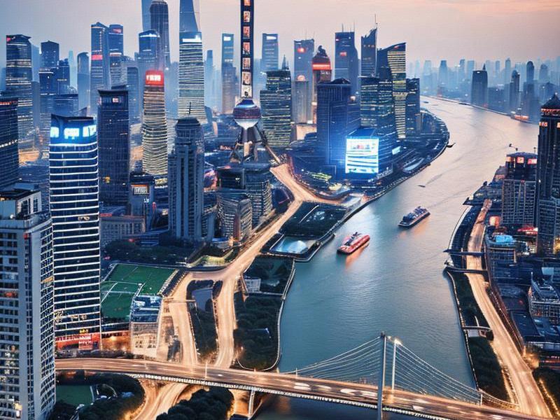 **Shanghais Urban Transformation: A Journey Through Time**