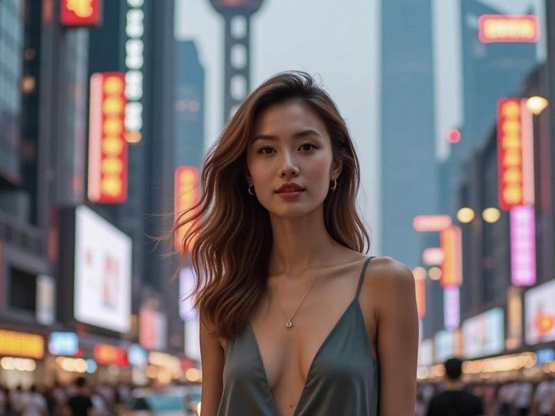 Shanghai's Algorithmic Muse: Where Classical Beauty Meets AI-Enhanced Allure