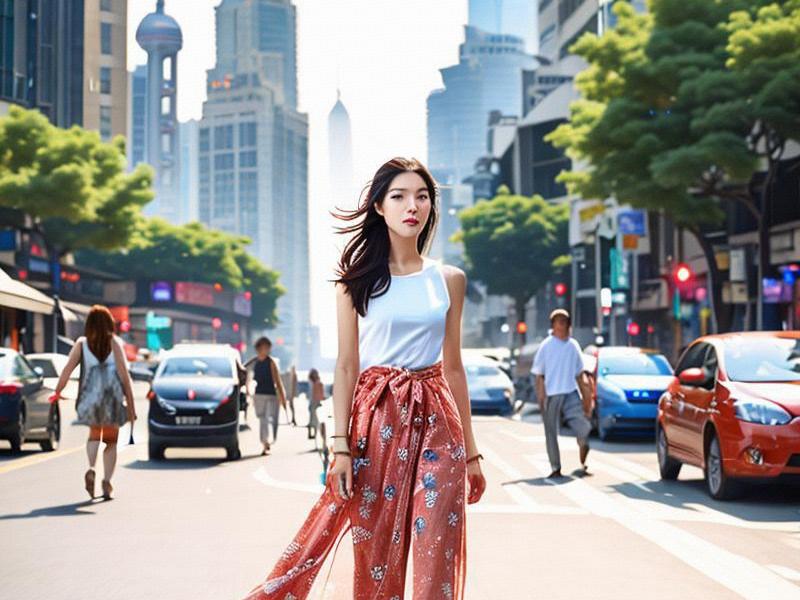 The Beauty and Elegance of Women in Shanghai: A Glimpse into the City's Modern Facade