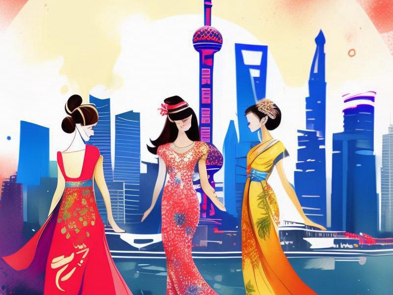 Shanghai's Elegant Ladies: A Blend of Tradition and Modernity