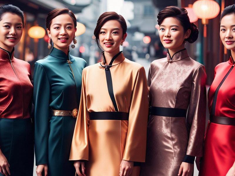 Shanghai's Elegant Ladies: A Blend of Tradition and Modernity