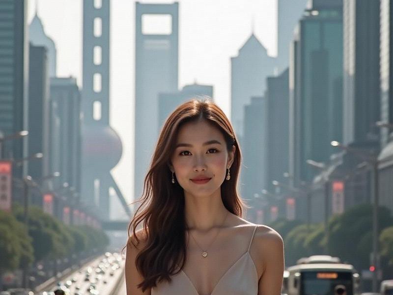 Shanghai’s Digital Muse: Where Classical Beauty Meets AI-Driven Glamour