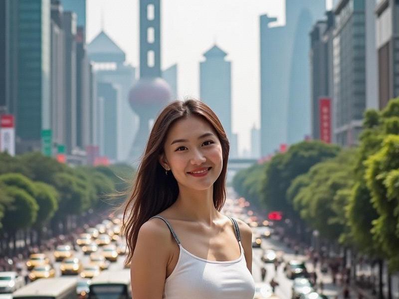 Shanghai 2049: Where Ancient Alleyways Meet Quantum Computing